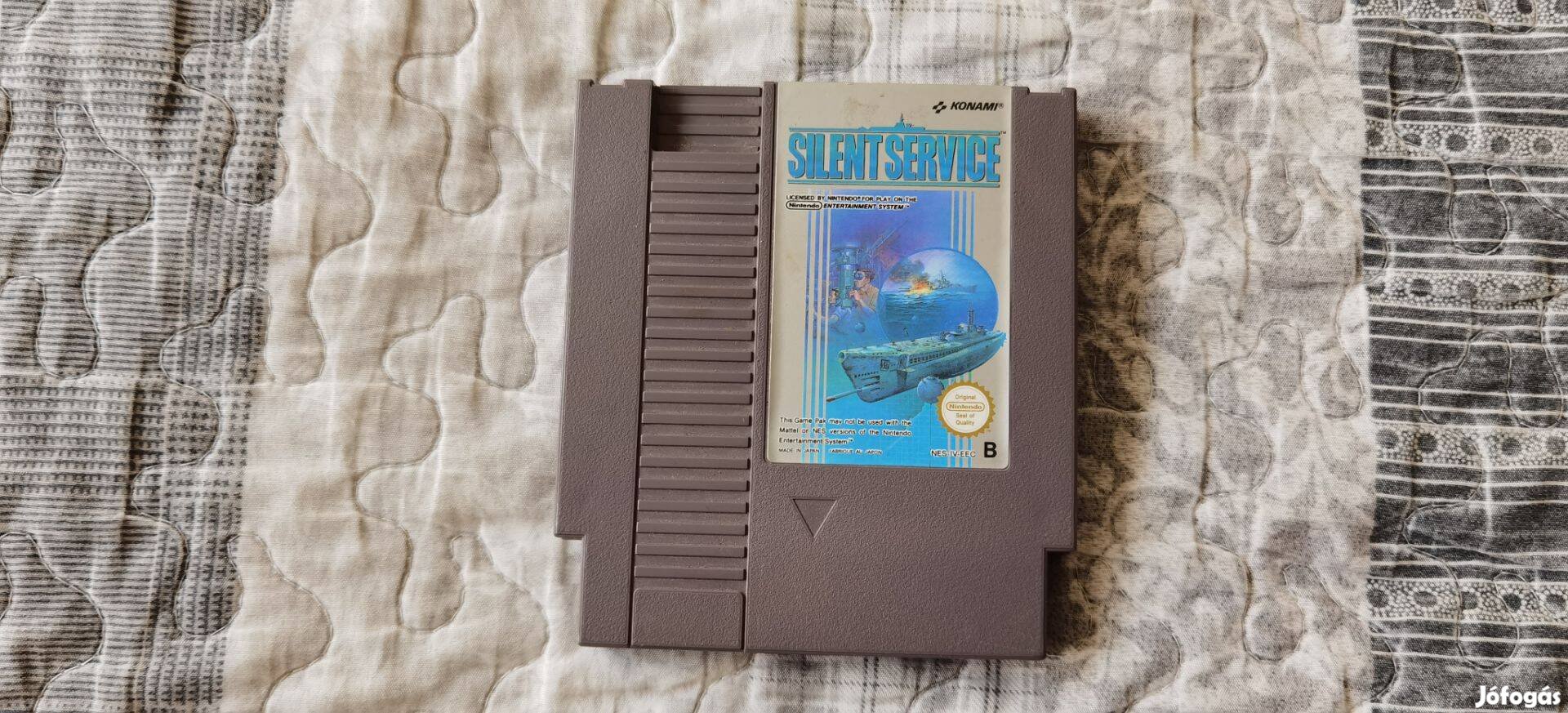 Silent service NES eredeti Nintendo játék kazetta cartridge game