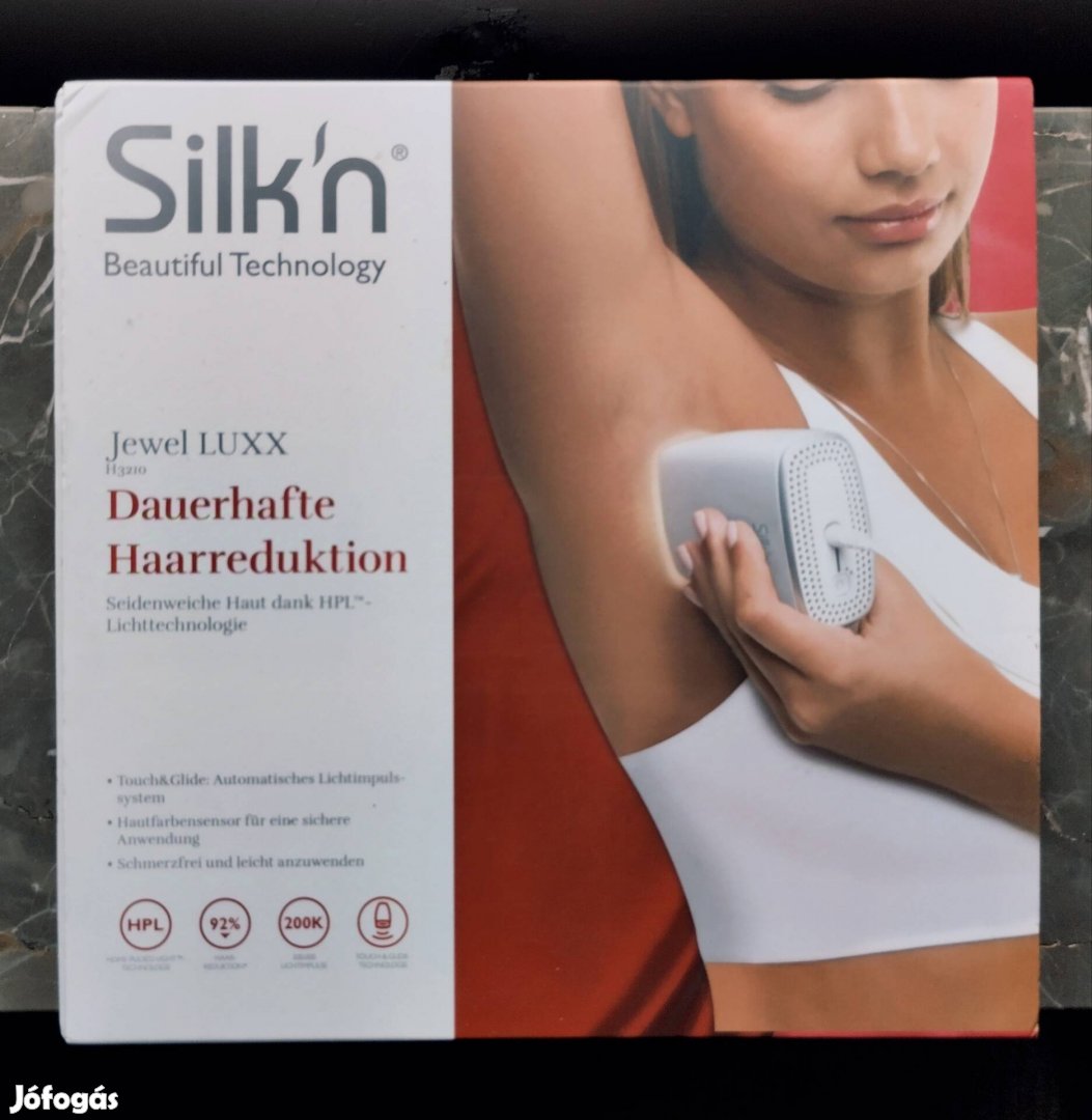 Silk'n Jewel Luxx Csak Kipróbált villanófényes szőrtelenítő