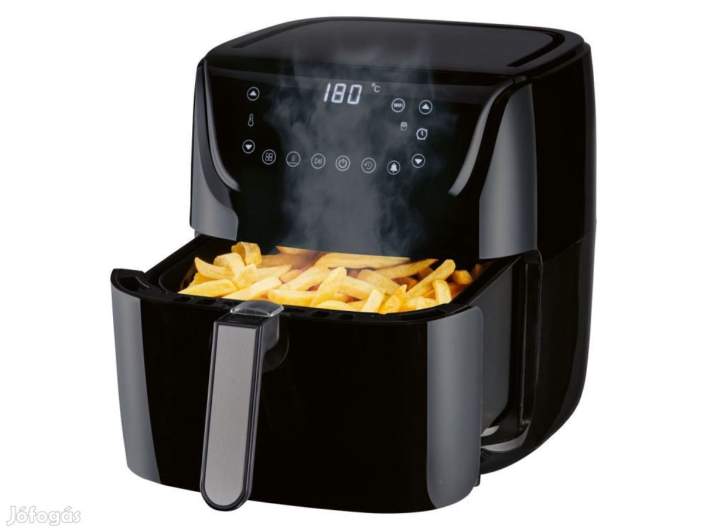 SilverCrest SHFS 2150 A1 Airyfryer Wi-Fi SMART XL Bluetooth digitális