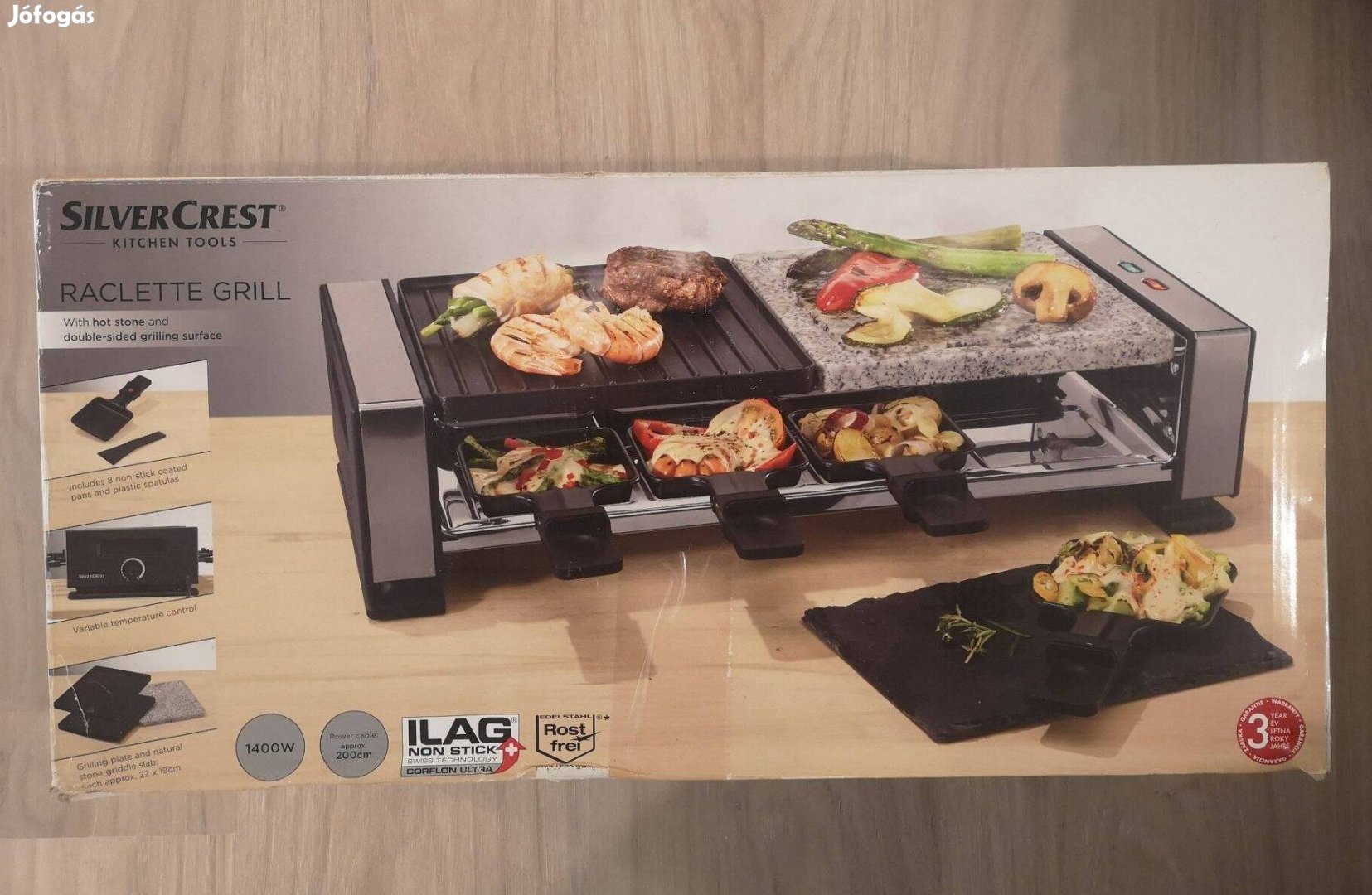 Silver Crest Raclette Grill