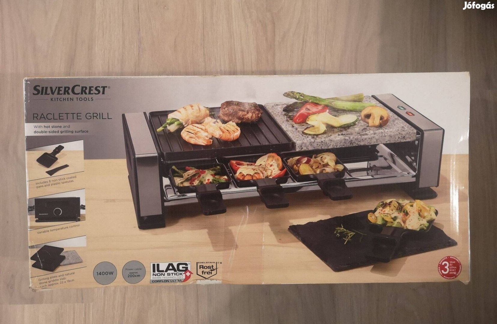 Silver Crest Raclette Grill
