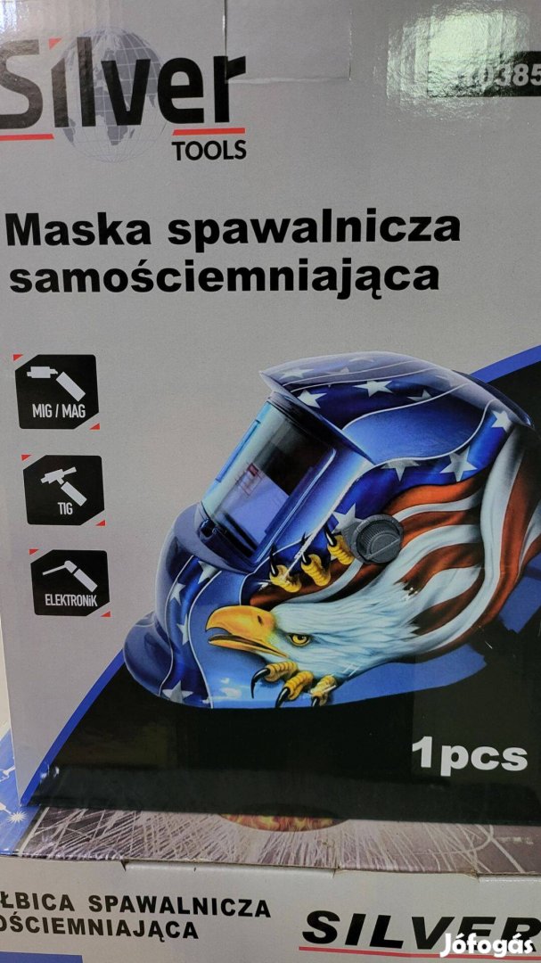 Silver S10385/1 automata hegesztő pajzs fejpajzs sas mintás