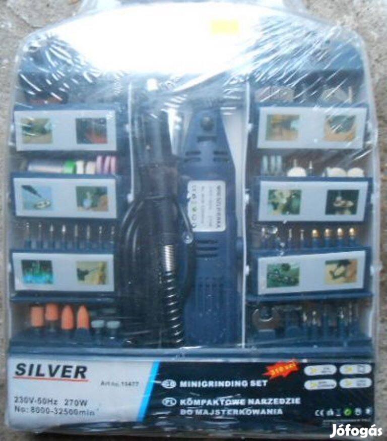 Silver S10477 multifunkciós kisgép gravírozó 270W / 310db tartozék