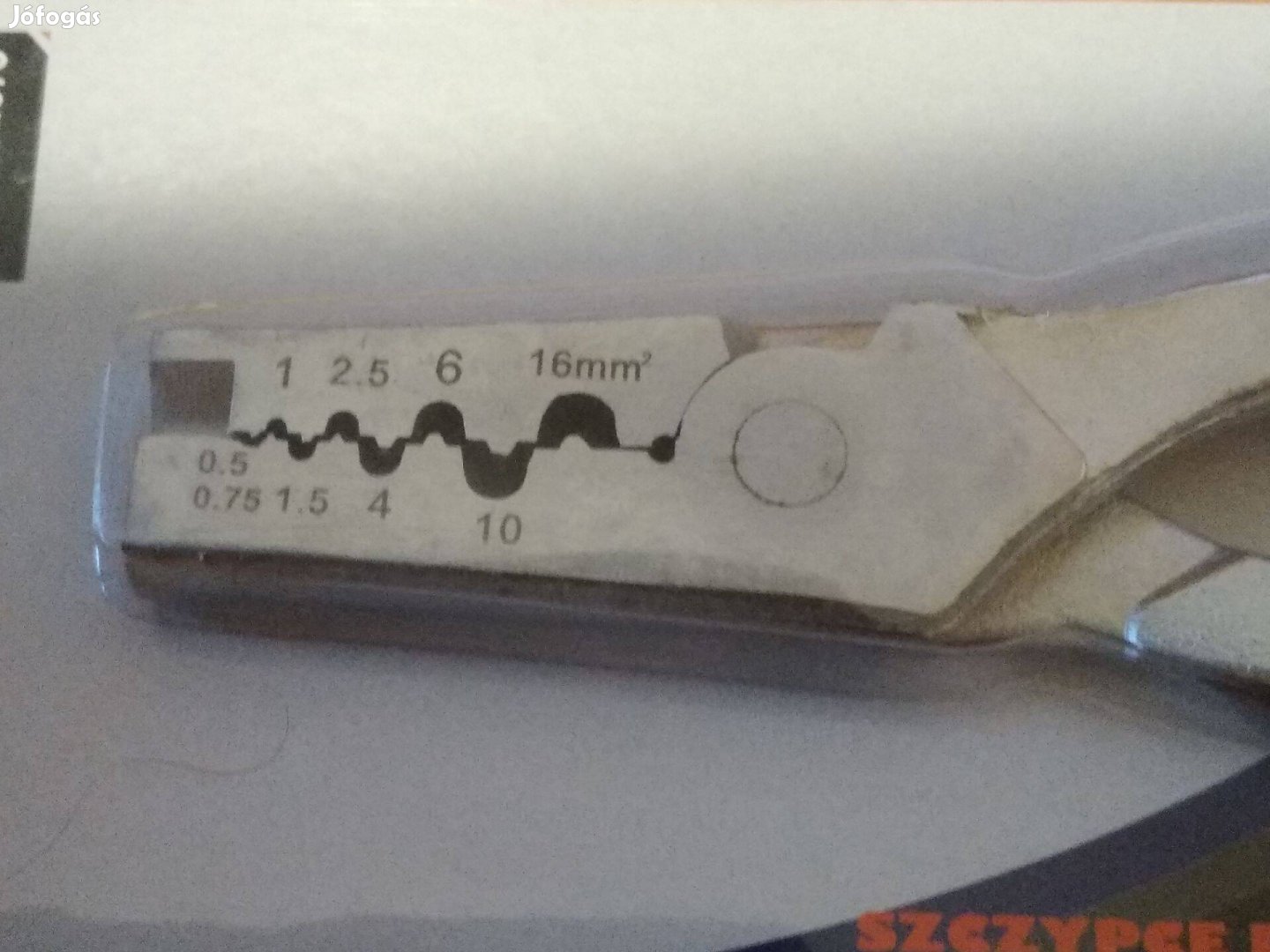 Silver krimpelő fogó 0.5-16 mm2 vezetékekhez új, bontatlan dobozában