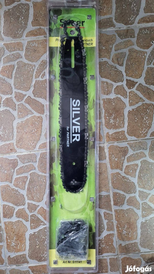 Silver láncfűrész láncvezető szett 3/8" / 35cm 1db vezető + 2db lánc