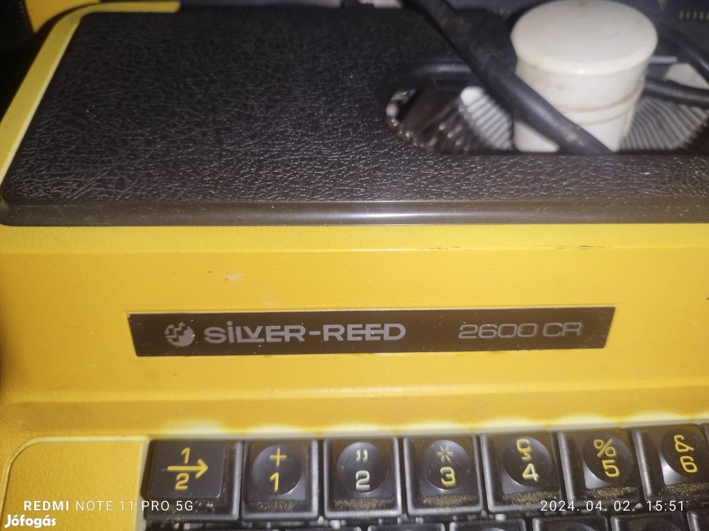 Silver reed 2600 cr író gép 