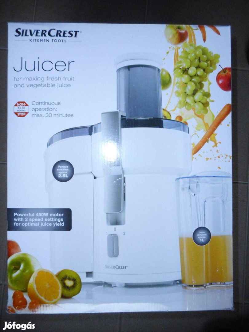 Silvercrest Juicer gyümölcscentrifuga