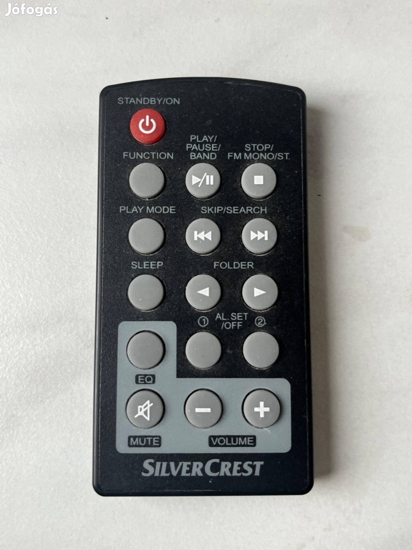 Silvercrest KH2311 távirányító mini hifi