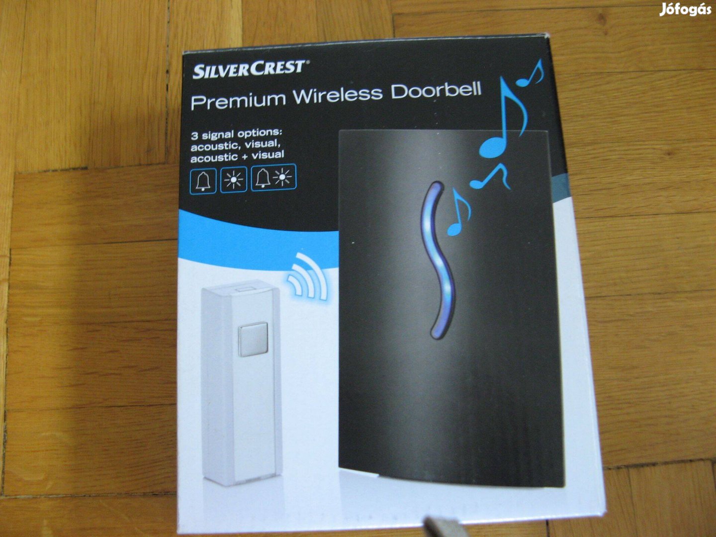 Silvercrest Prémium kategóriás vezeték nélküli csengő