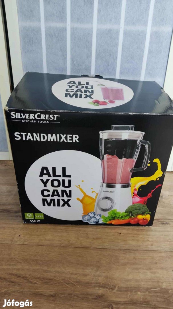 Silvercrest SSM550C1 turmixgép, szinte új, nagyon jó állapotban,