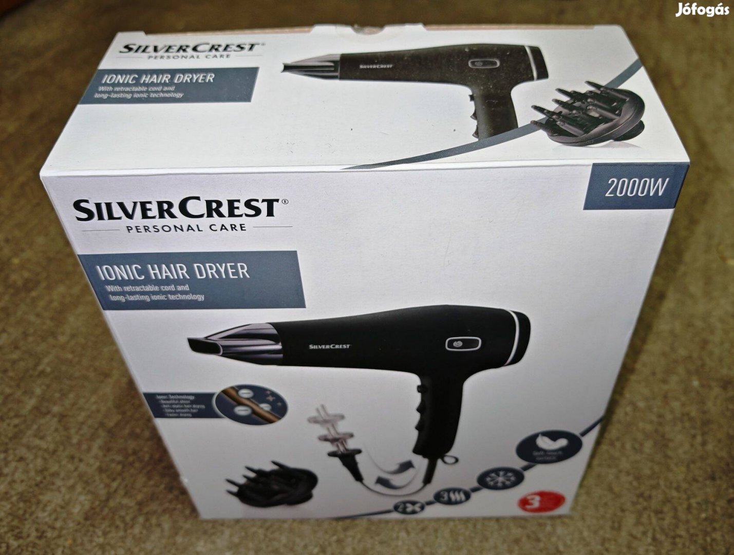 Silvercrest Shtk 2000 A1 ionizáló hajszárító