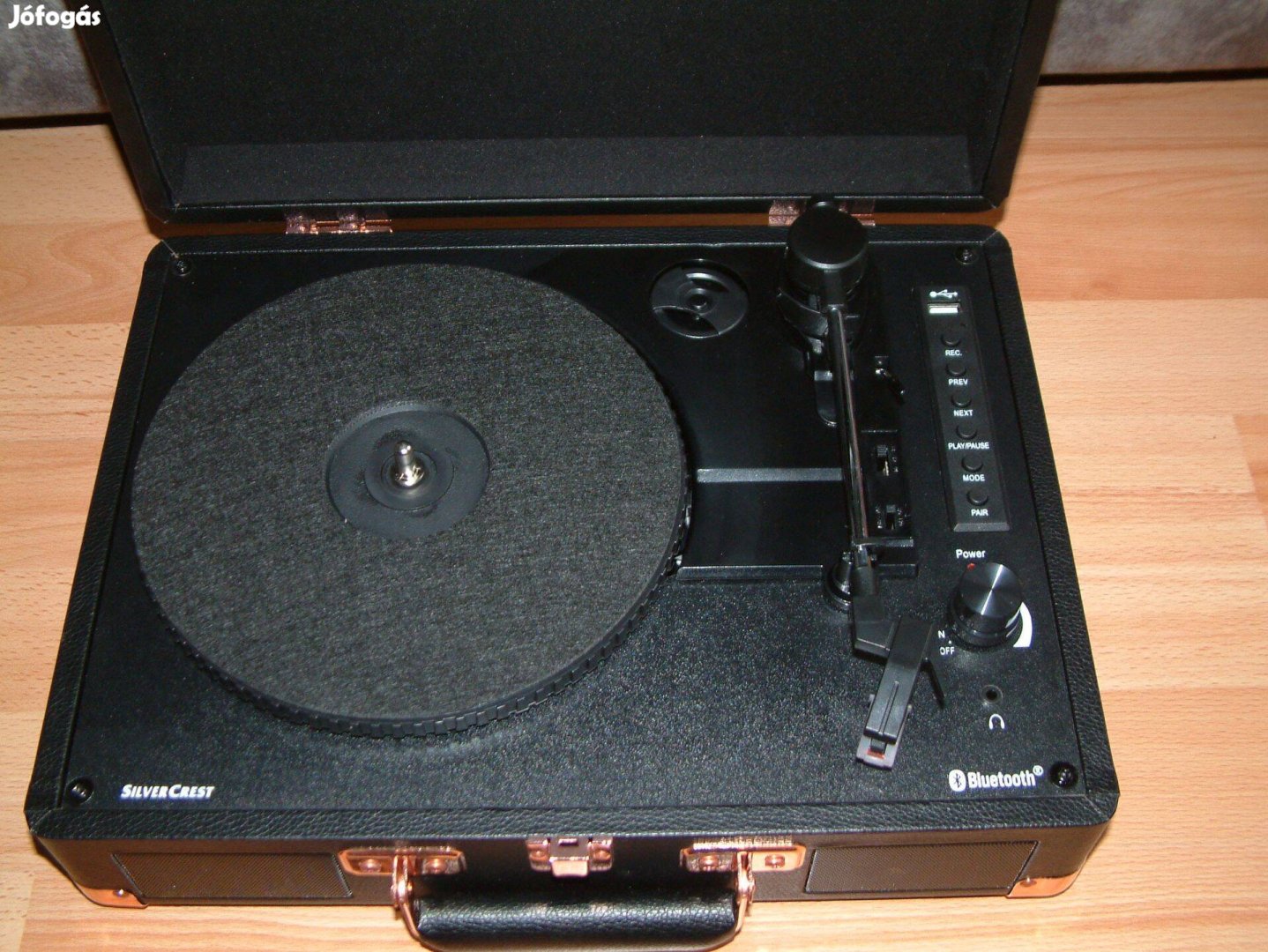 Silvercrest Spbt 5 A1 hordozható lemezjátszó Bluetooth Usb Aux