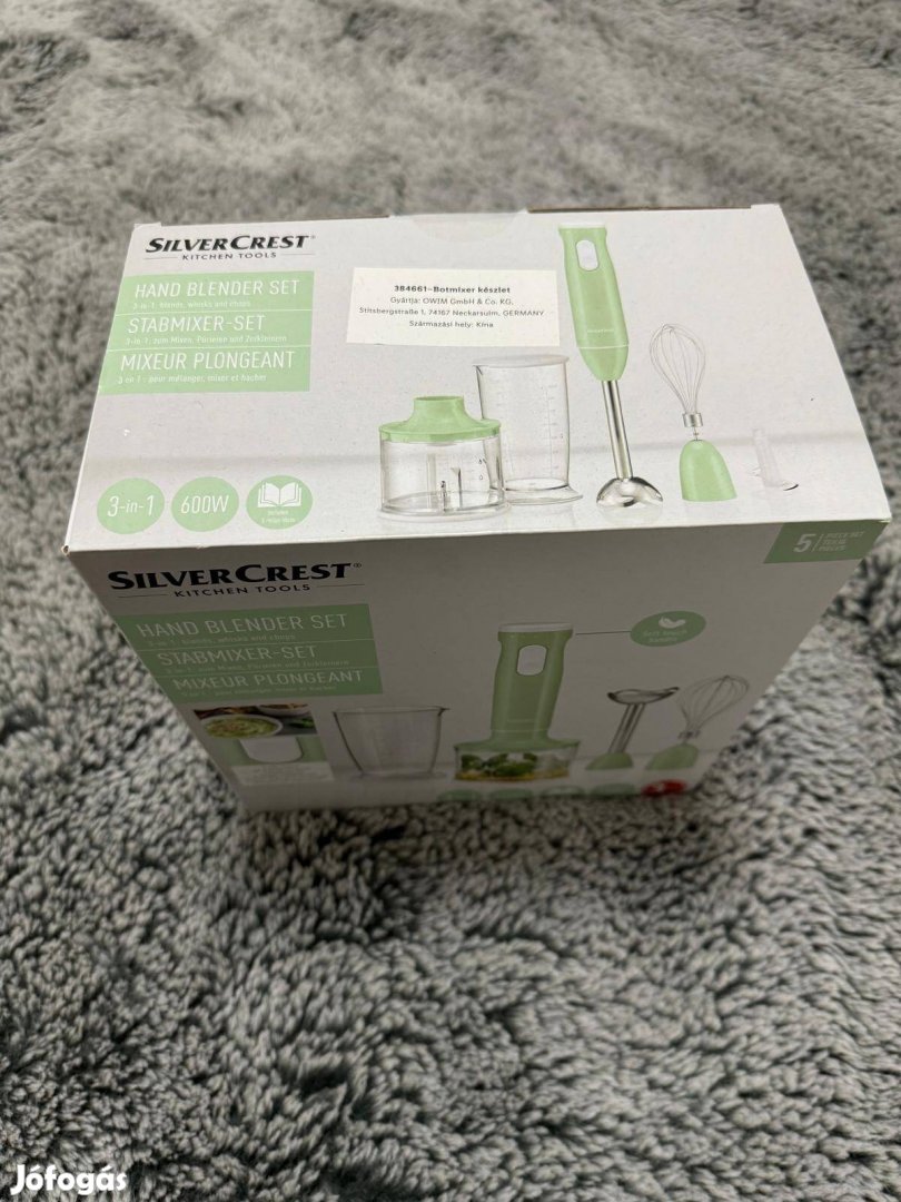 Silvercrest botmixer szett