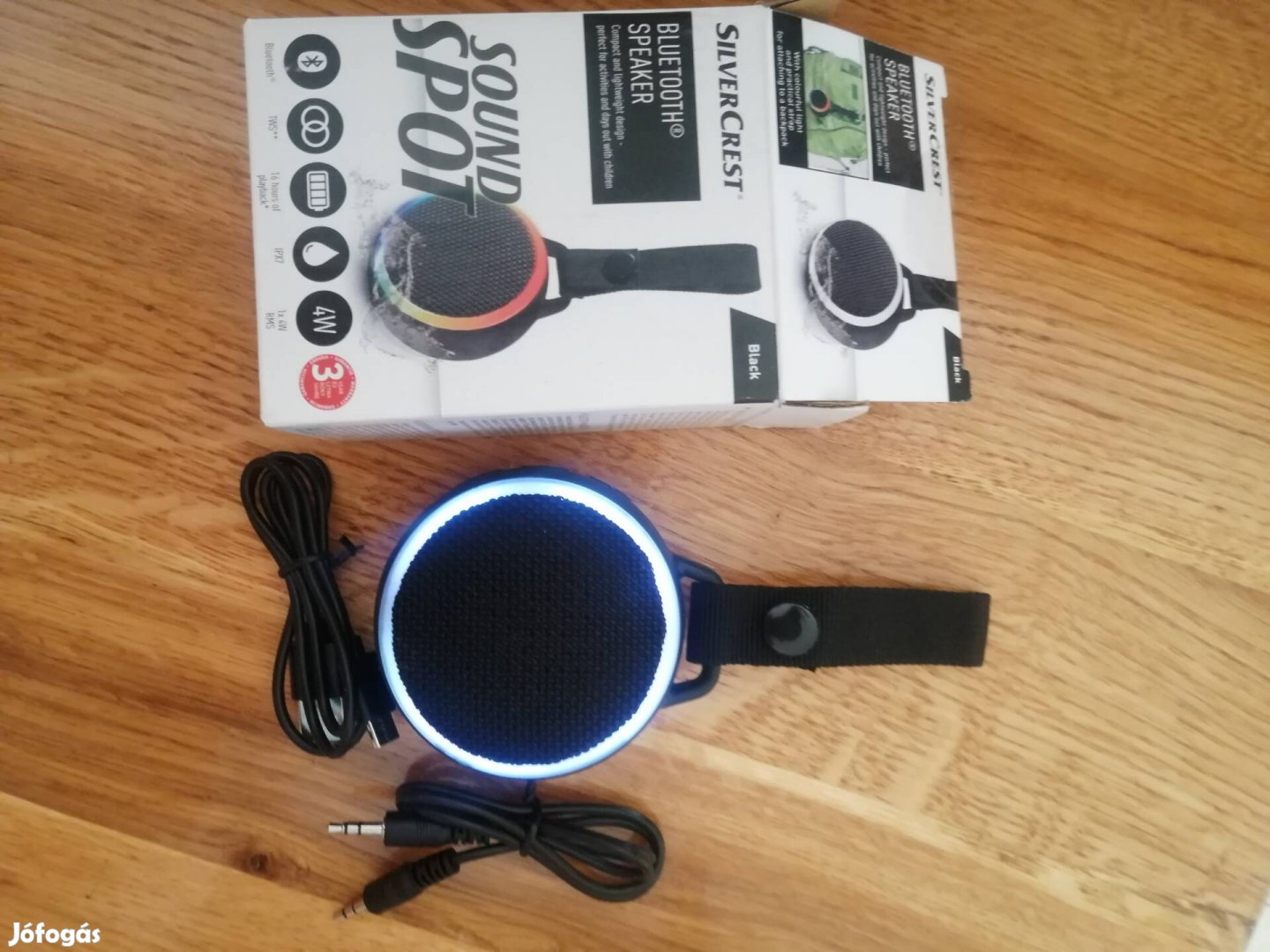 Silvercrest hordozható bluetoot hangszóró