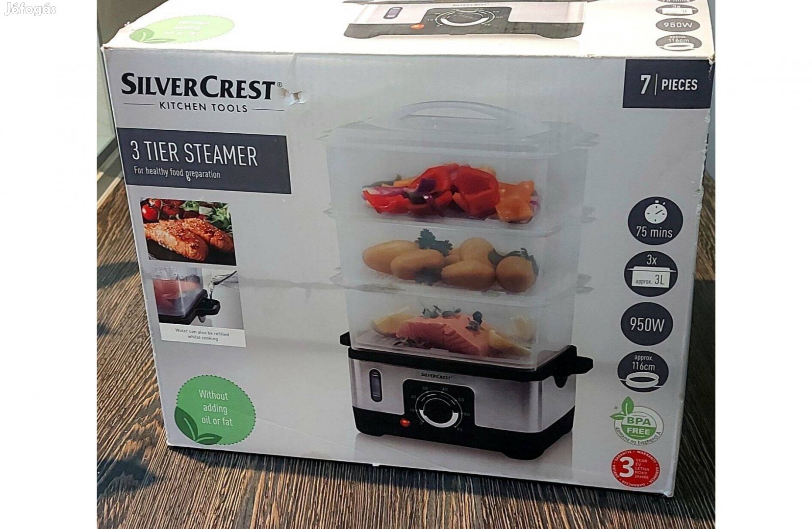 Silvercrest konyhai pároló