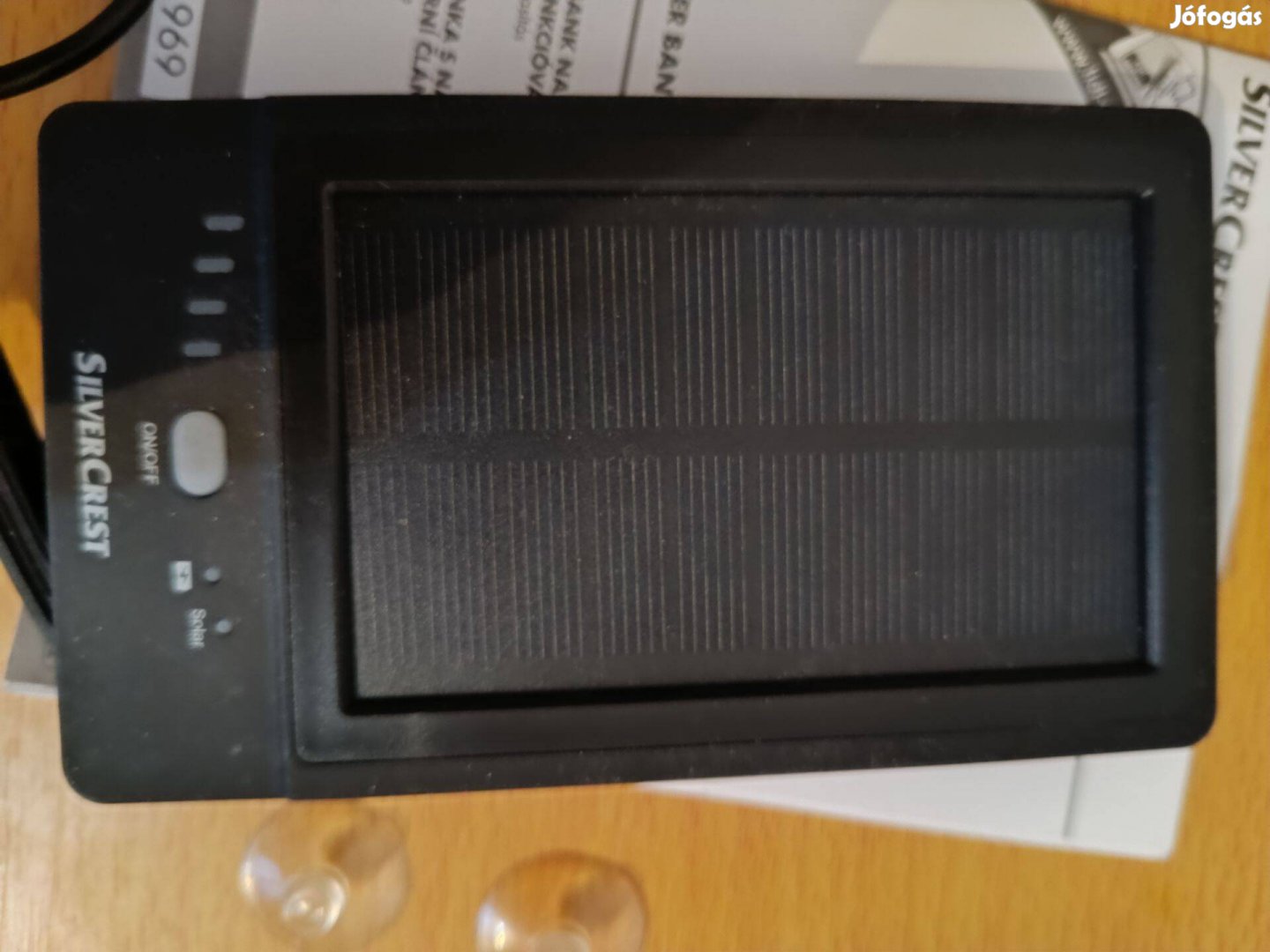 Silvercrest napelemes power bank, modell Spbs 5000 B2