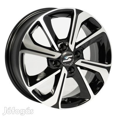 Silverline Iowa Fekete polír 6X15 4X100 ET38 CB60,1 | alufelni |