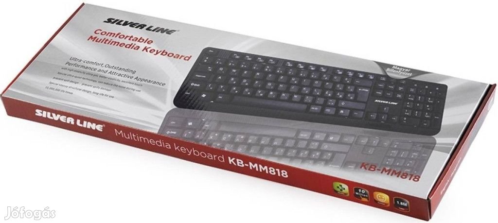 Silverline KB-MM818 vezetékes billentyűzet