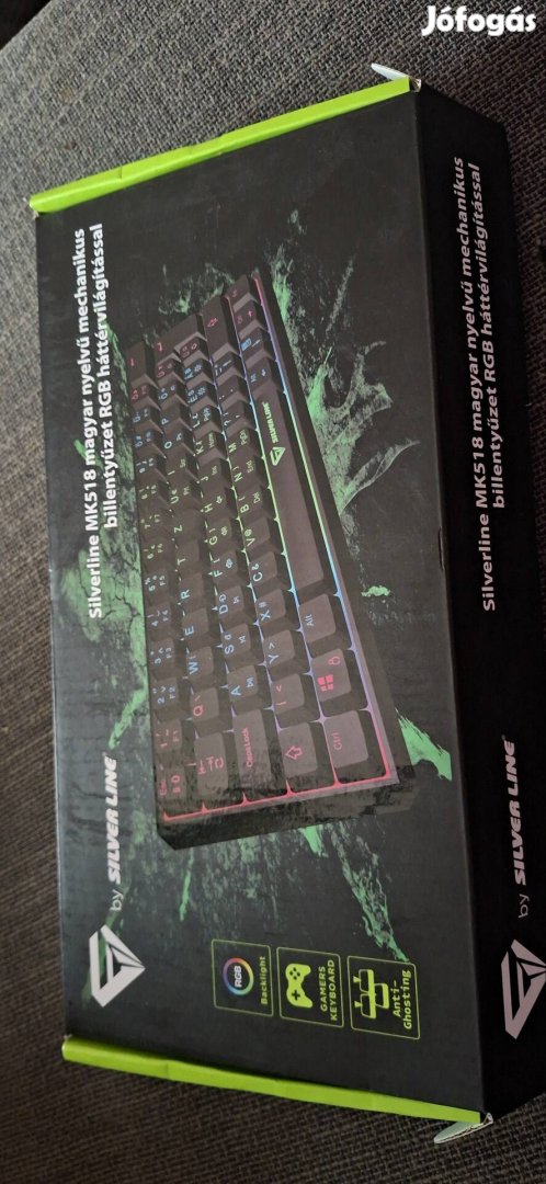 Silverline MK518 mechanikus billentyűzet RGB