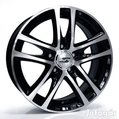Silverline Memphis Fekete polír 6,5X16 5X100 ET35 CB57,1 | alufelni |