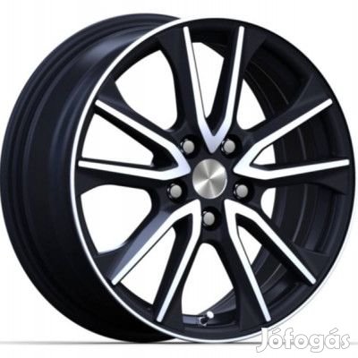 Silverline Osaka Fekete polír 7,5X18 5X114,3 ET43 CB67,1