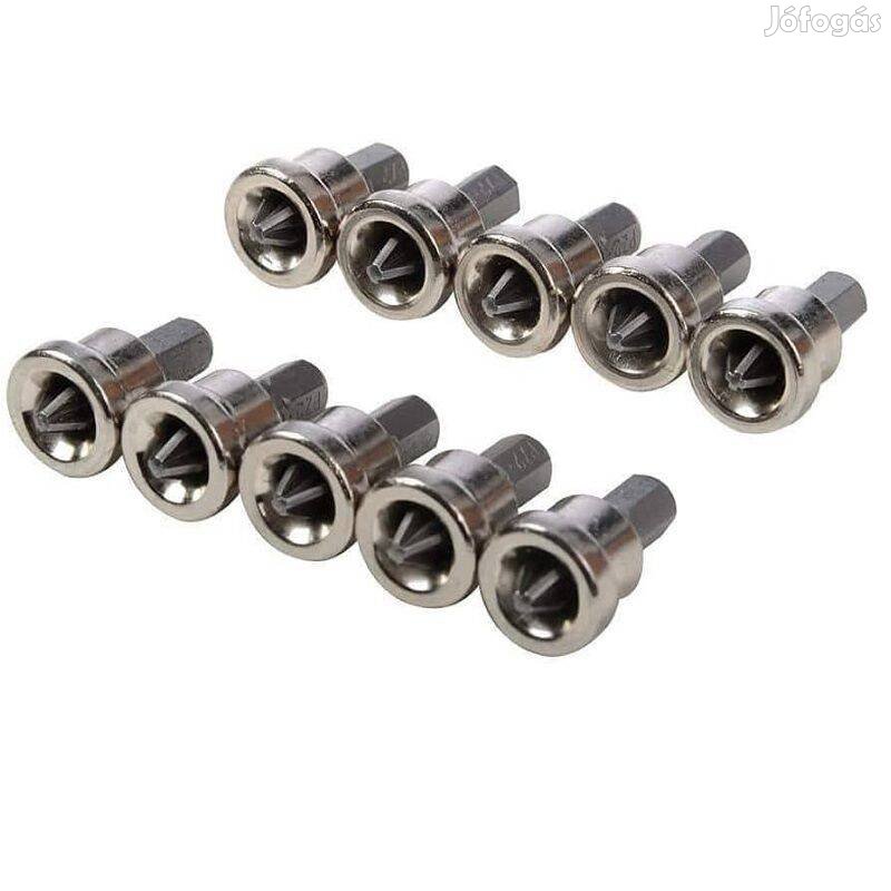 Silverline Tools 10 db-os gipszkarton csavar készlet ütközővel, PH2