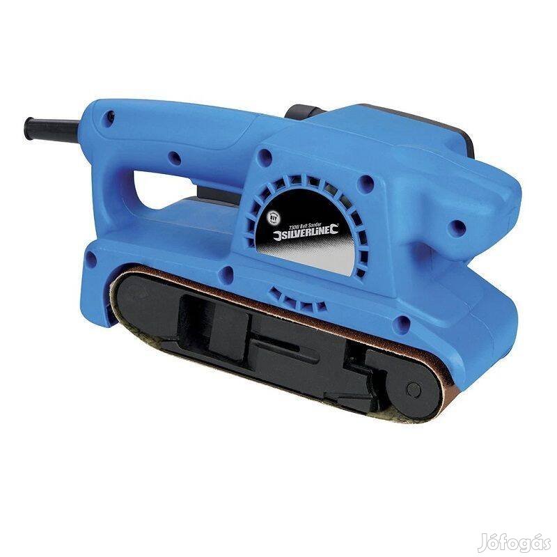 Silverline Tools kézi szalagcsiszoló, 730W, 75mm (261792)