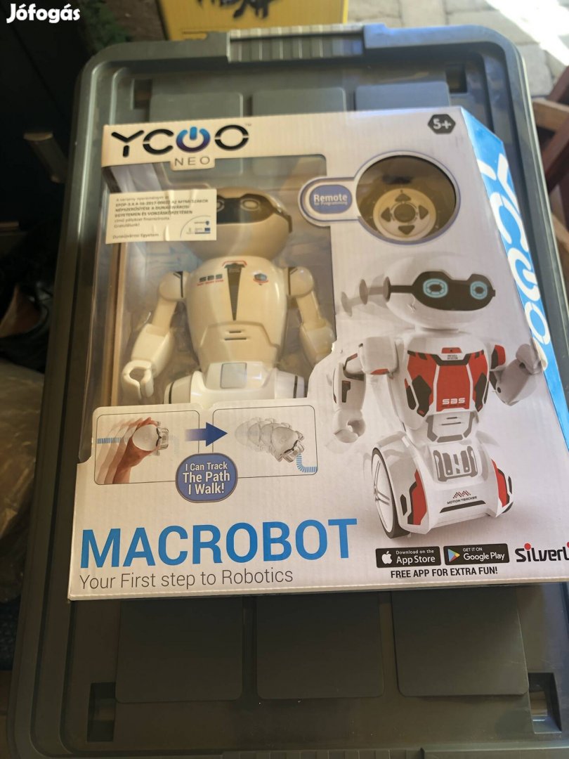 Silverlit Macrobot interaktív robot új