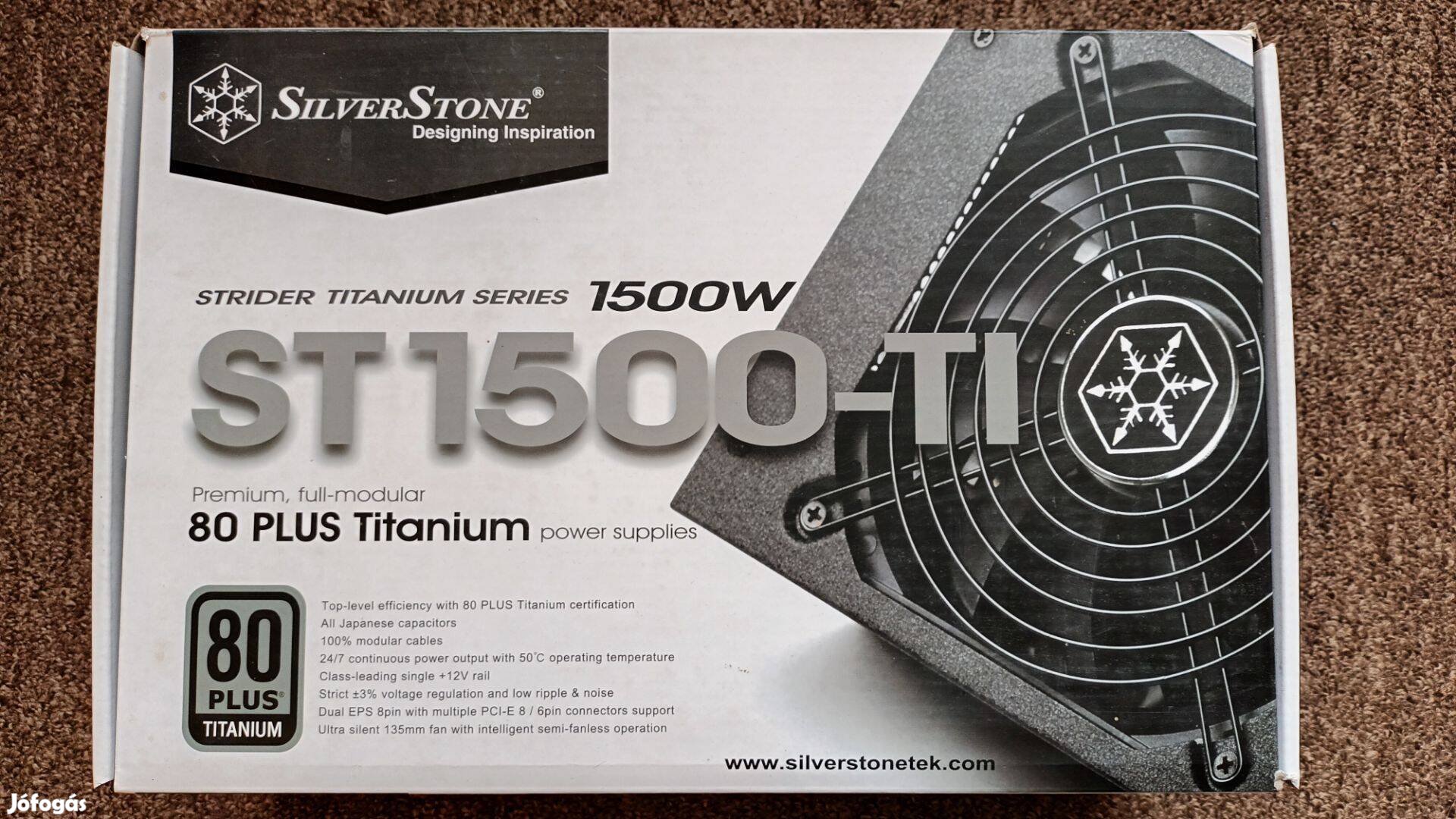 Silverstone Strider 1500 Platinum tápegység