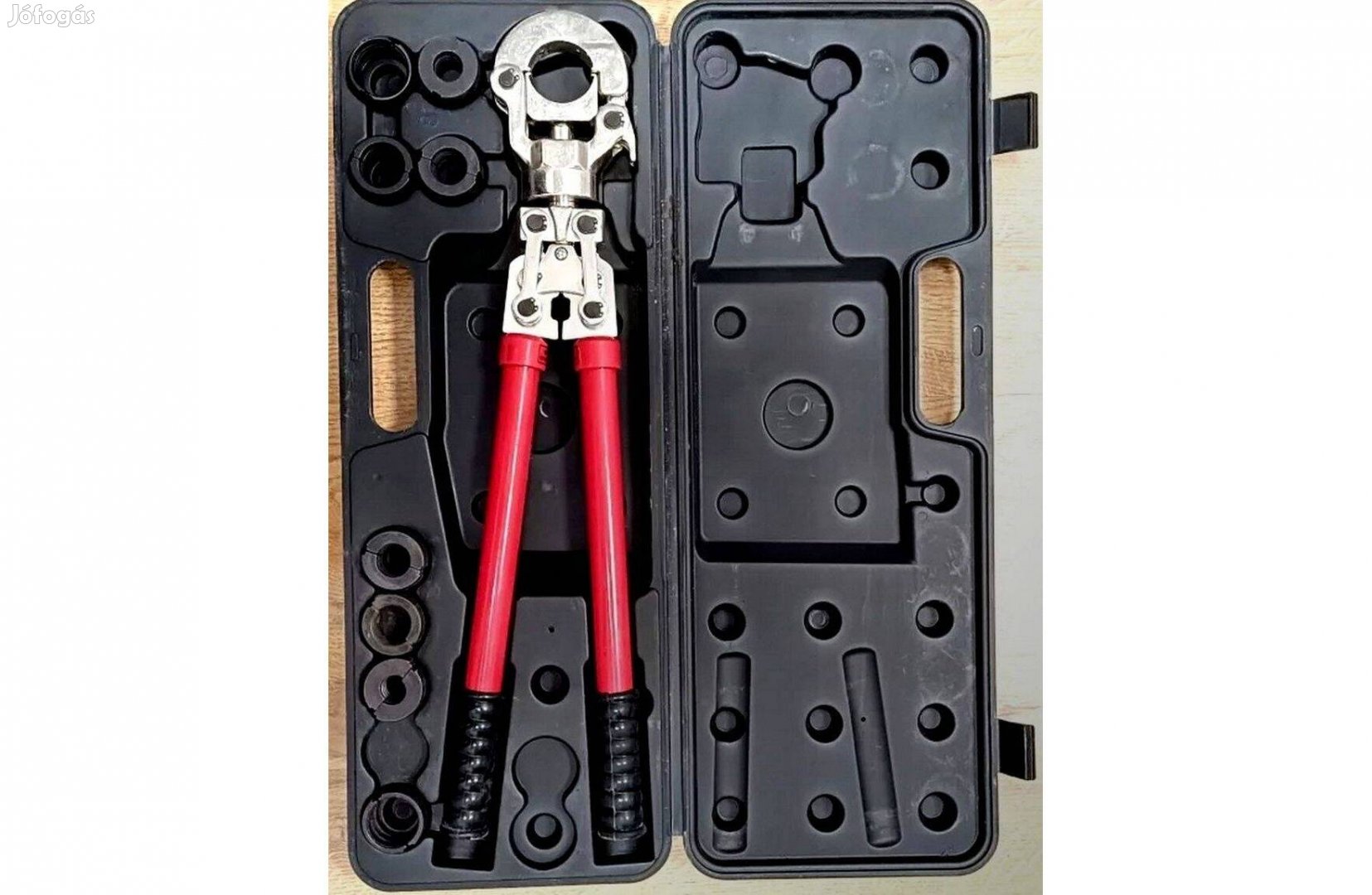 Silvertools kézi pressz csőprés 8 db U-s és TH-s fejjel !