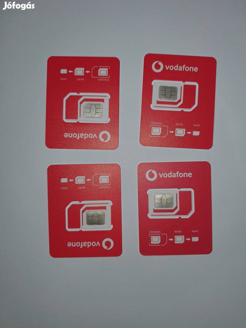 Sim kártyák, újak, frissen aktivált sim kártya VODAFONE (ONE)