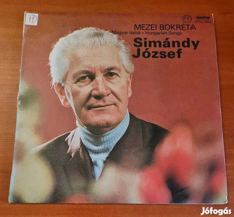 Simándy József - Mezei bokréta, magyar dalok; LP, Vinyl