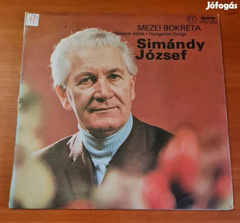 Simándy József - Mezei bokréta, magyar dalok; LP, Vinyl