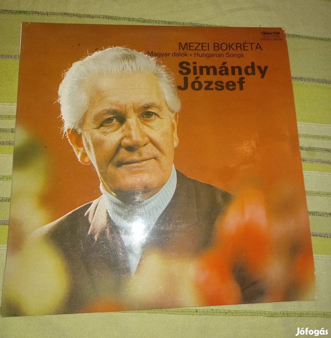 Simándy József bakelit lemez