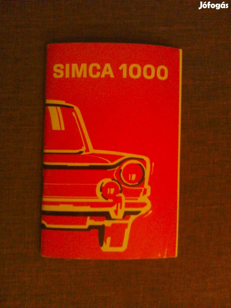 Simca 1000 kezelési útmutató
