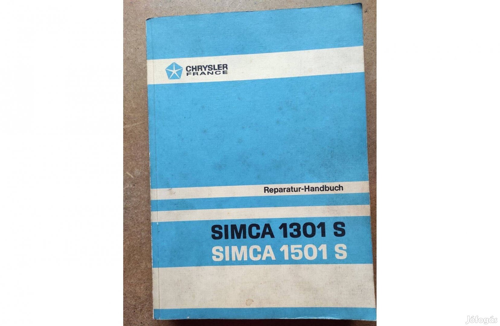 Simca 1301 S, 1501 S műhely javítási könyv