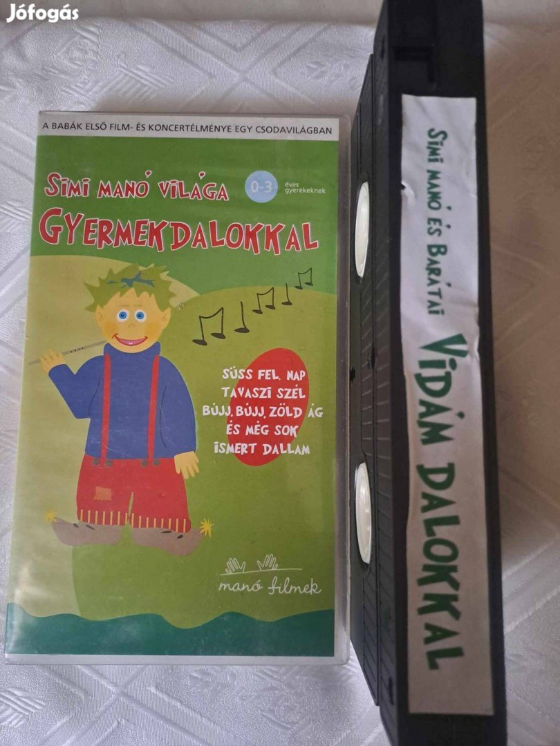 Simi Manó világa gyermekdalokkal VHS