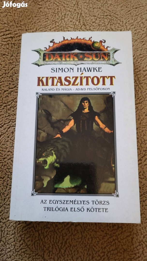 Simon Hawke/ "Kitaszított" kaland és mágia könyv.