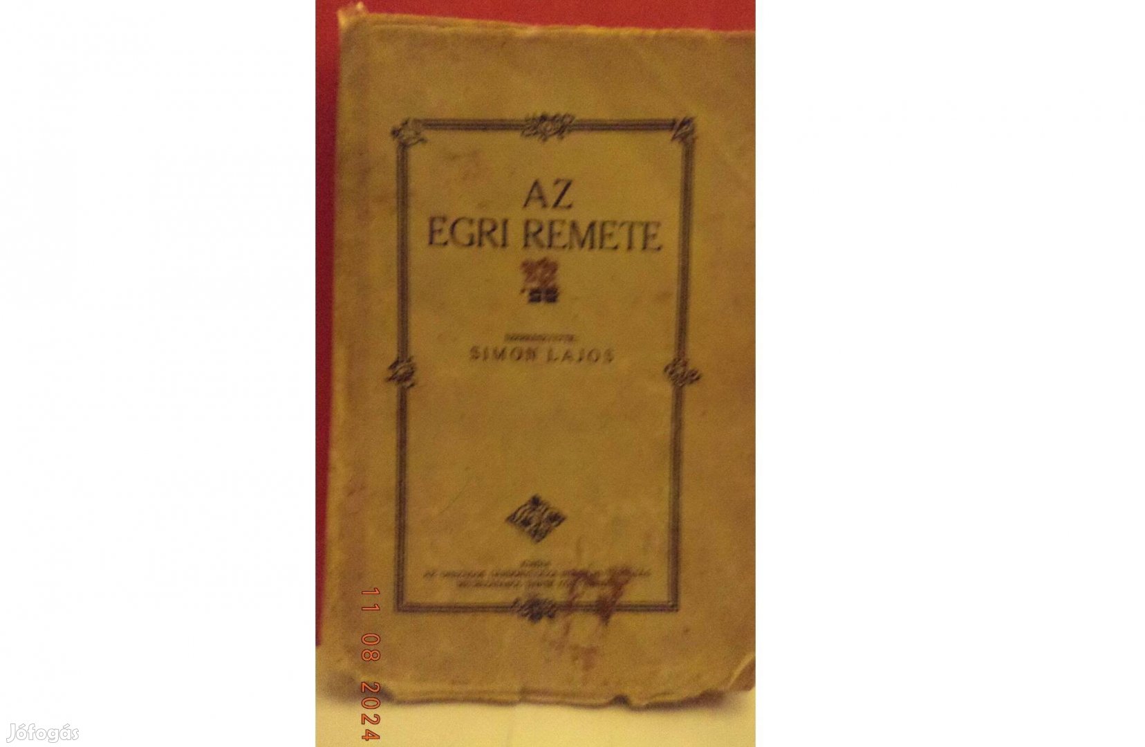 Simon Lajos: Az Egri Remete