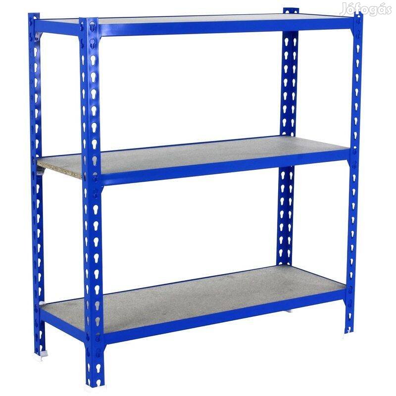 Simon Rack Maderclick Superplus 3 szintes fém polc, 100x110x50cm