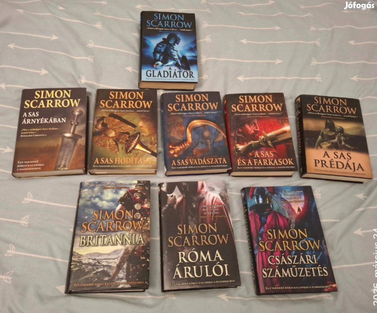 Simon Scarrow Sas sorozat 9 kötete Nagyon ritka Légió!