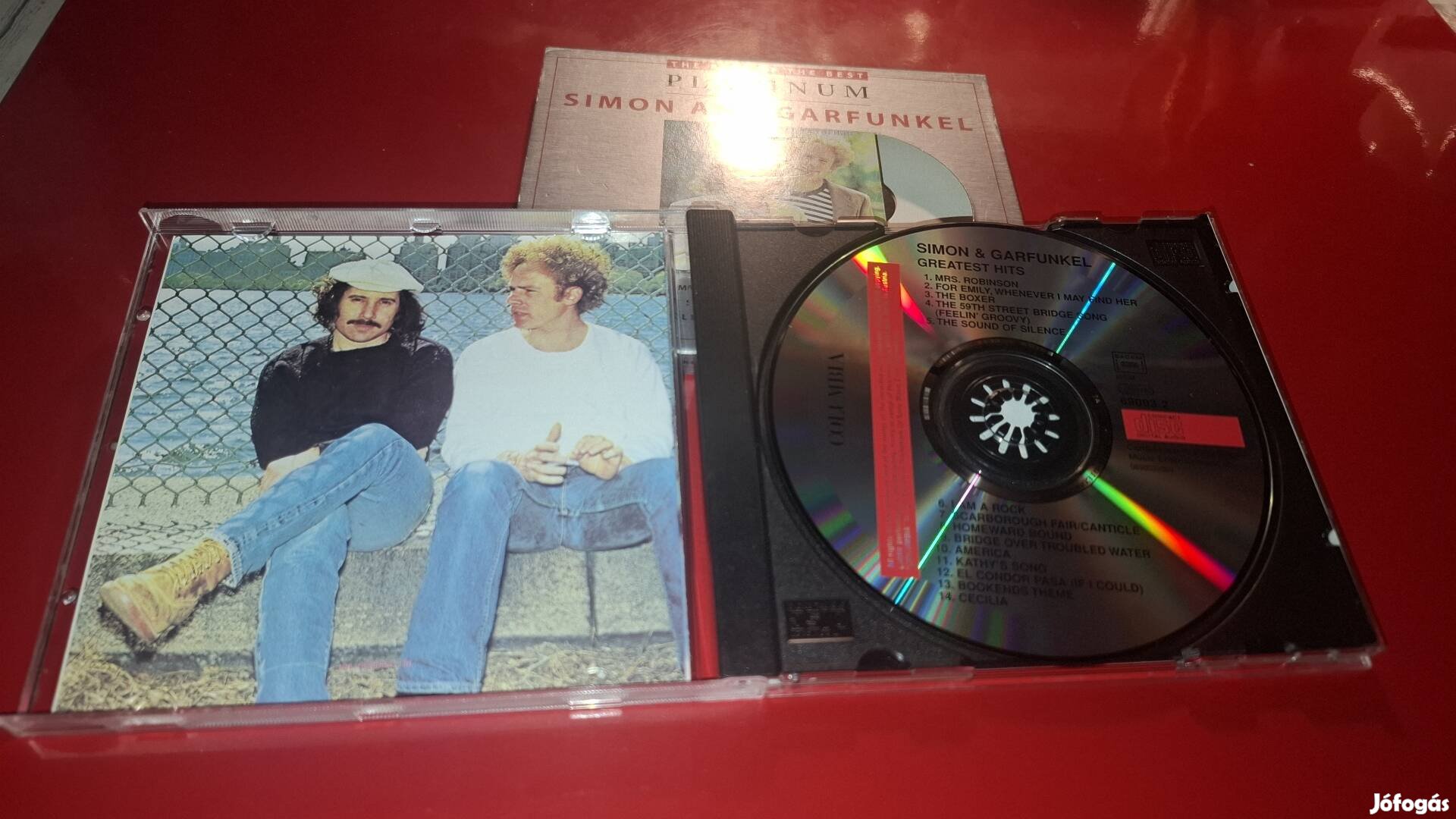 Simon and Garfunkel Greatest Hits Platinum Collection Cd