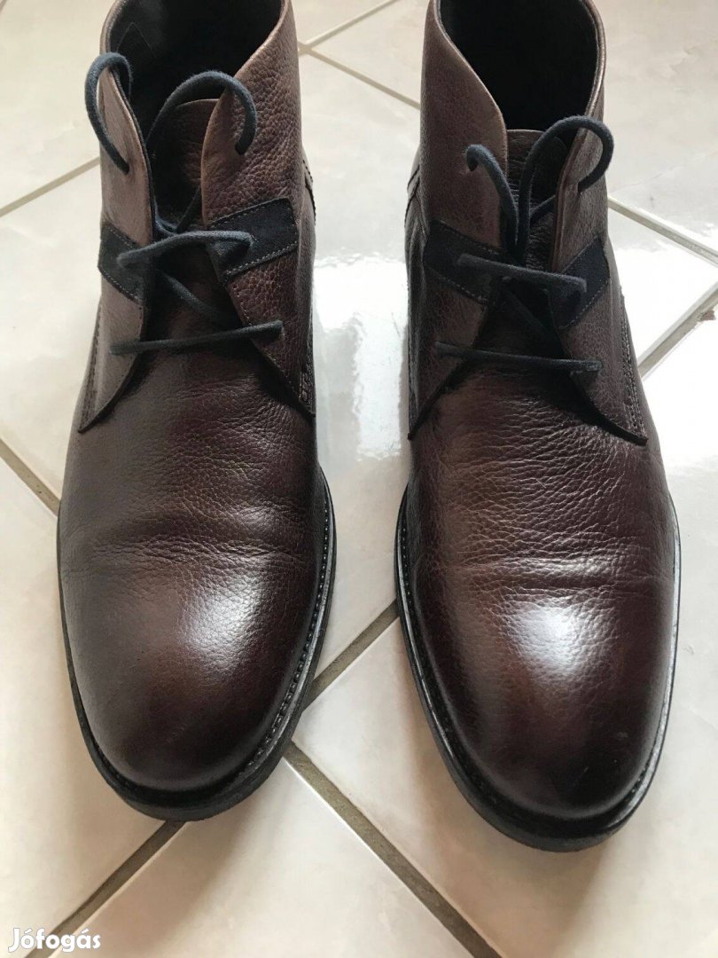 Simonetti magasszárú bőrcipő!45-ös méret