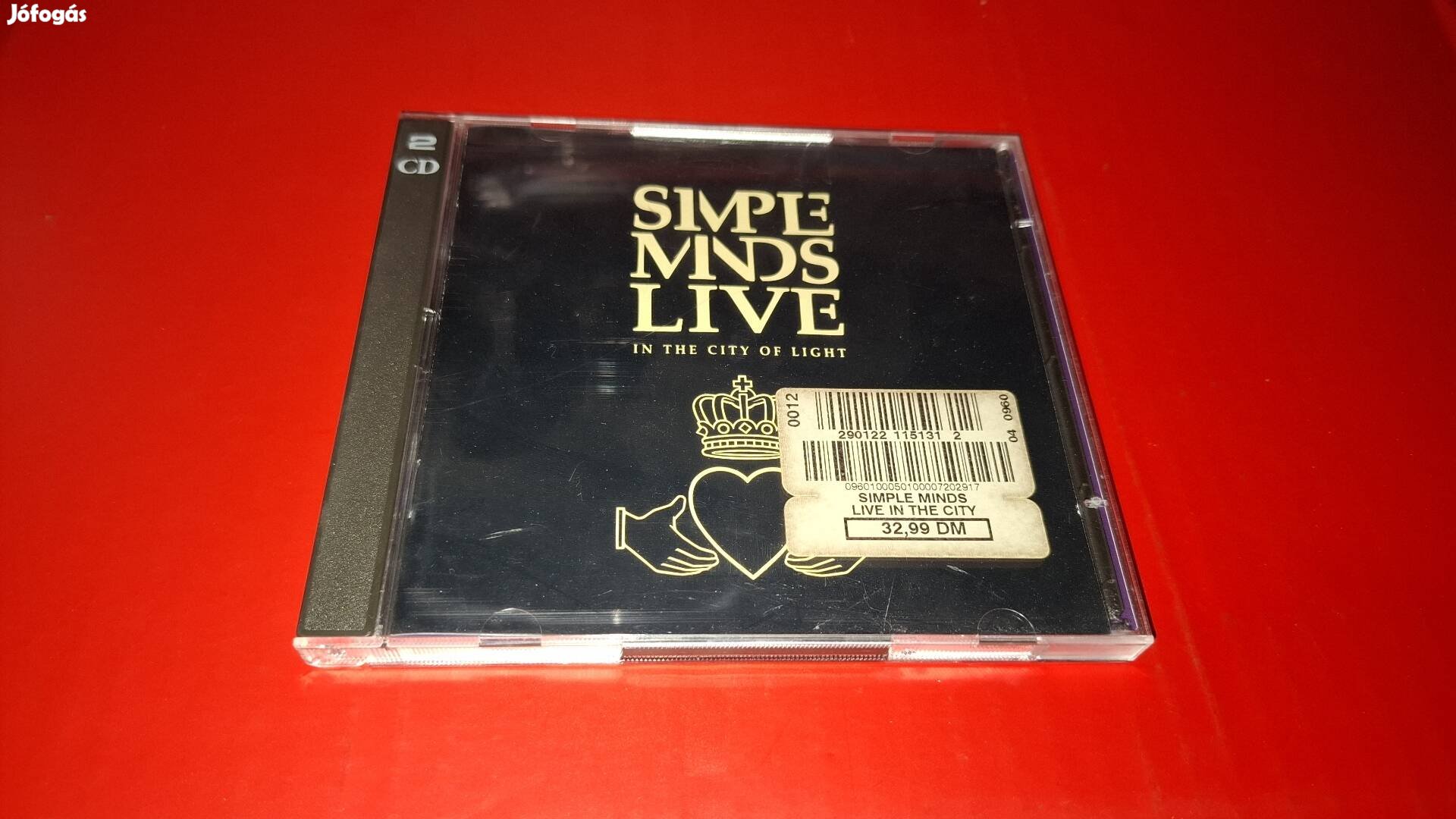 Simple Minds Live in the city of light dupla Cd 