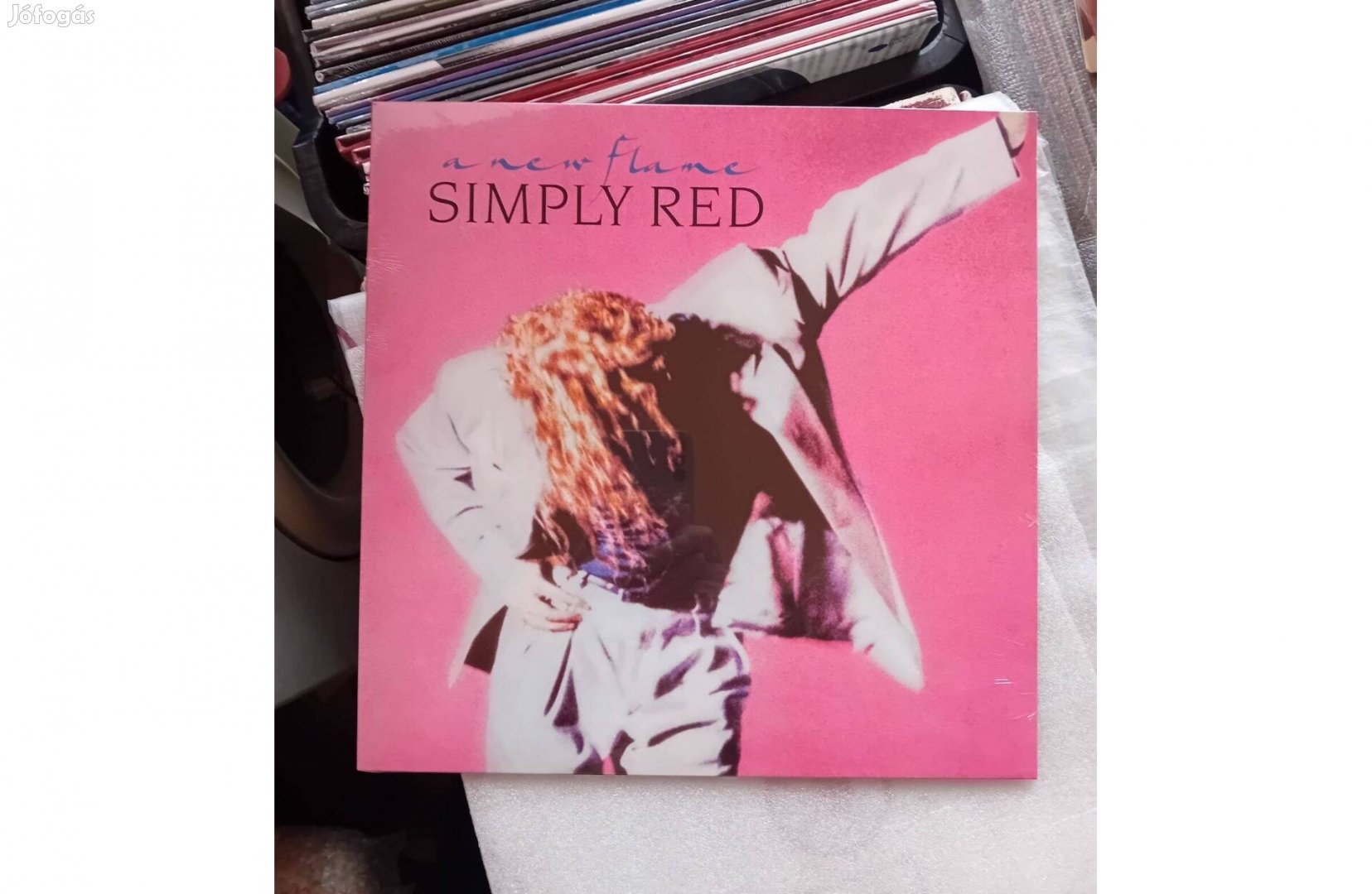 Simply Red - A New Flame Bakelit Lemez LP Bontatlan