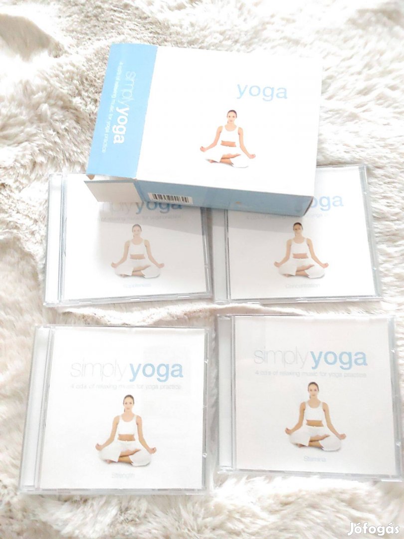 Simply Yoga jóga 4 cd angol nyelvű