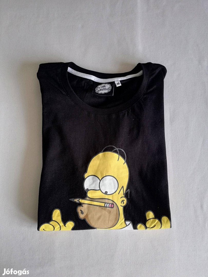 Simpson család Homer férfi rövid ujjú póló S M-es