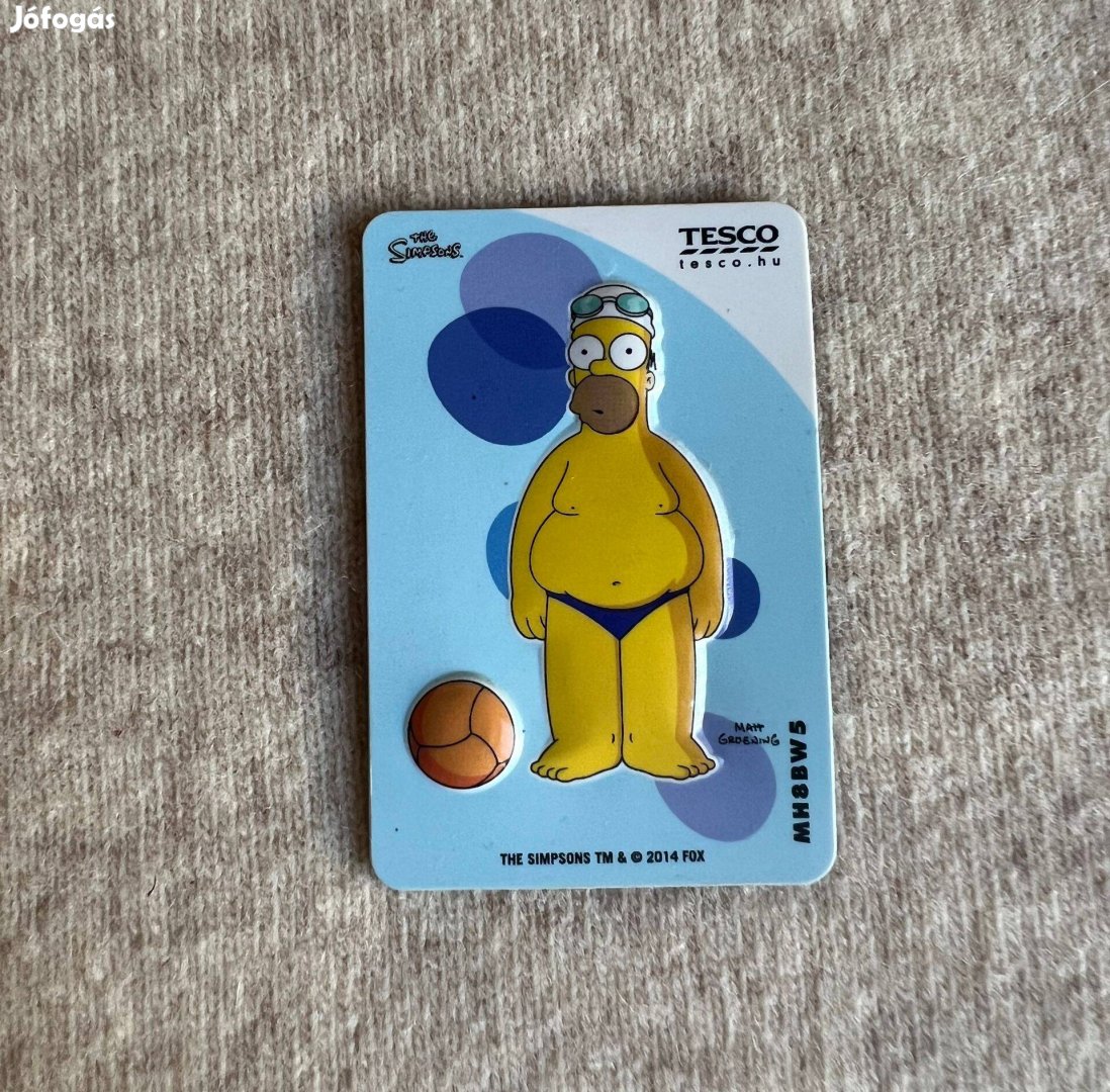 Simpson család hűtőmágnes - TESCO