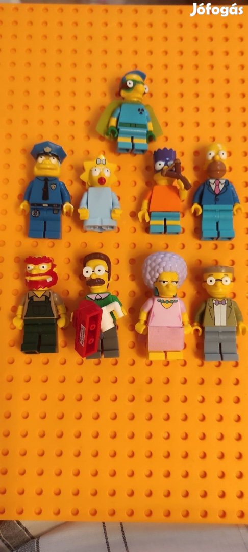 Simpson család tagjai lego