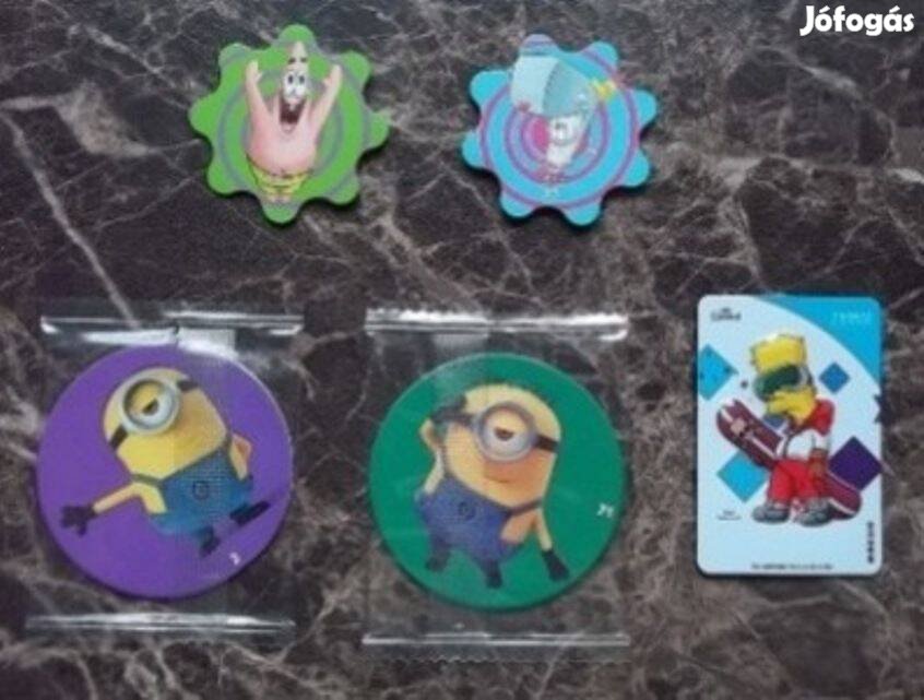 Simpson hűtőmágnes, Mignon, Spongybob